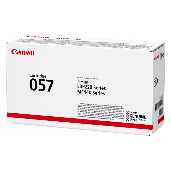 Canon Tóner 057 Negro hasta 3.100 páginas 1 ud Original Impresión Láser Compatible i-SENSYS LBP223dw LBP226dw MF443dw MF445dw 3009C002 1