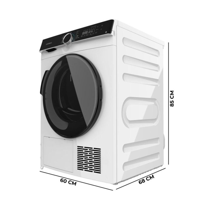 Secadora con bomba de calor Cecotec Dry 10505 Inverter 10 kg 12
