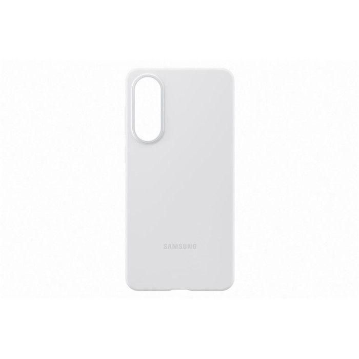 Samsung SAM1748558284669 Funda de silicona ultrafina gris claro para Samsung Galaxy S25 Edge