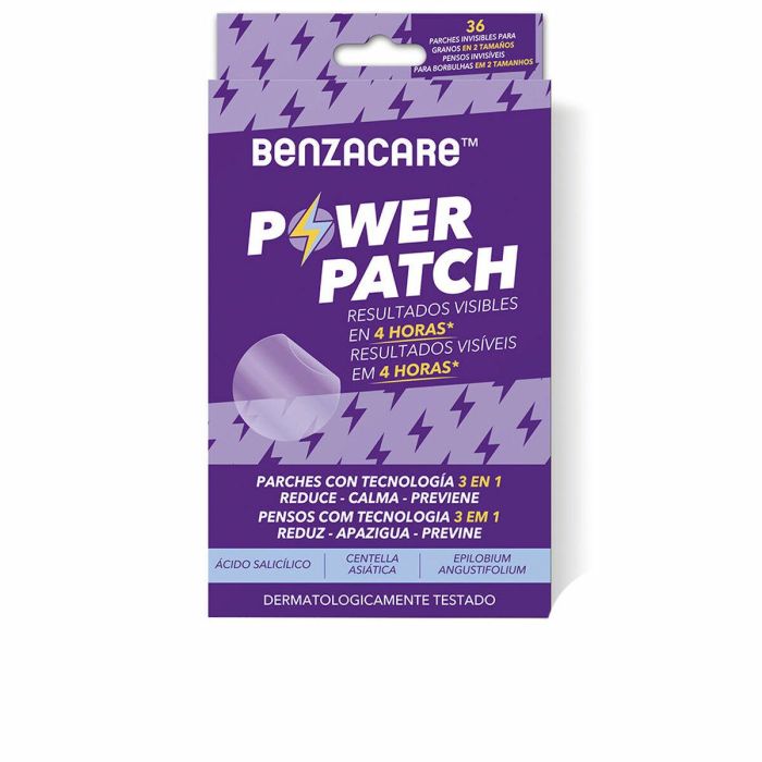 Benzacare Power Patch Parche Invisible Ultraligero Y Ultrafino 36 Unidades Benzacare Power Patch Parche Invisible Ultraligero Y Ultrafino 36 Unidades