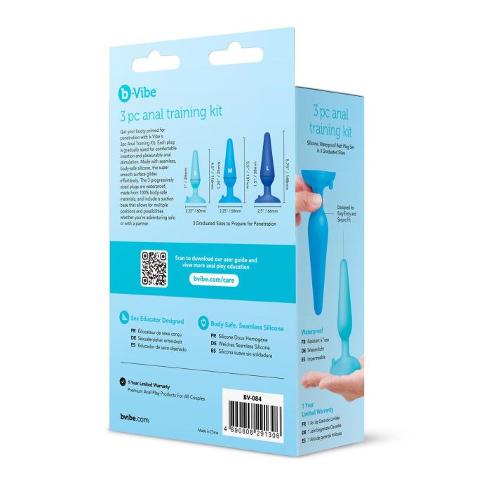 G-Plug Pequeño Neon Rosa B-Vibe Azul (10 cm) (12 cm) 2 G-Plug Pequeño Neon Rosa B-Vibe Azul (10 cm) (12 cm) 2