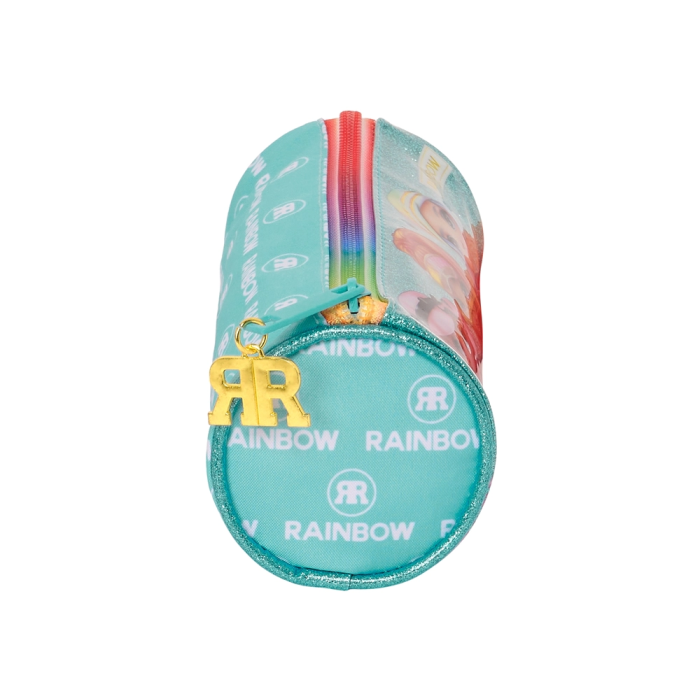 Estuche Escolar Rainbow High Paradise Turquesa 20 x 7 x 7 cm 2