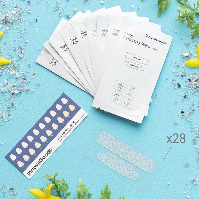 Tiras Blanqueadoras Dentales Wripes InnovaGoods 9 Tiras Blanqueadoras Dentales Wripes InnovaGoods 9