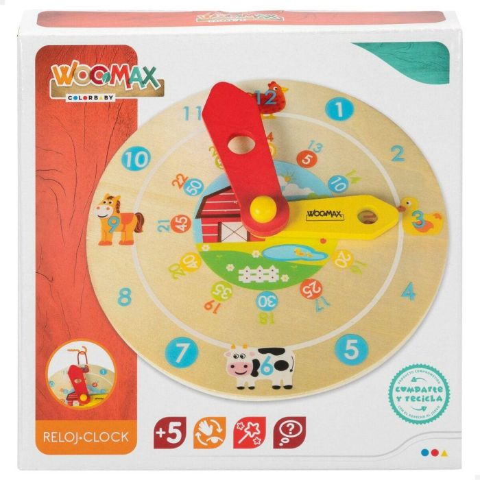 Juego Educativo Woomax Reloj (12 Unidades) 1 Juego Educativo Woomax Reloj (12 Unidades) 1
