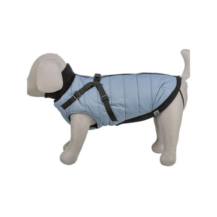 Abrigo para Perro Trixie Azul Gris S 10 Abrigo para Perro Trixie Azul Gris S 10