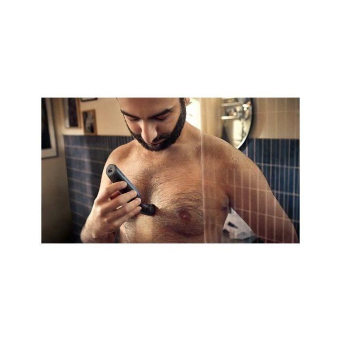 Philips Afeitadora Corporal Bodygroom 3000 3, Wet & Dry, Carga USB, 3 Ajustes de Longitud 4 Philips Afeitadora Corporal Bodygroom 3000 3, Wet & Dry, Carga USB, 3 Ajustes de Longitud 4