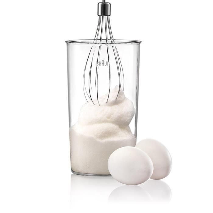Batidora de Inmersión Braun MQ3005WH 0,6 L INOX 700W Blanco 2 Batidora de Inmersión Braun MQ3005WH 0,6 L INOX 700W Blanco 2