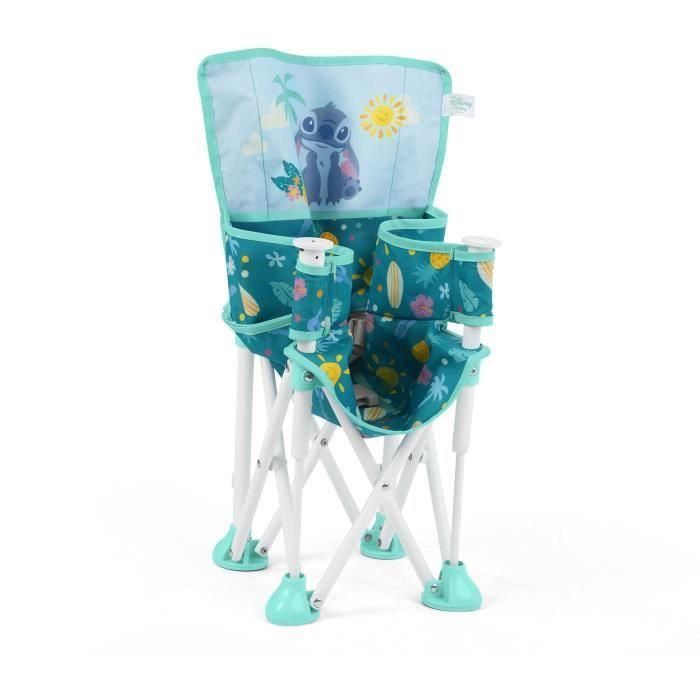 DISNEY BABY - STITCH - Asiento elevador plegable, ligero y fácil de limpiar, bolsa de transporte incluida 2 DISNEY BABY - STITCH - Asiento elevador plegable, ligero y fácil de limpiar, bolsa de transporte incluida 2