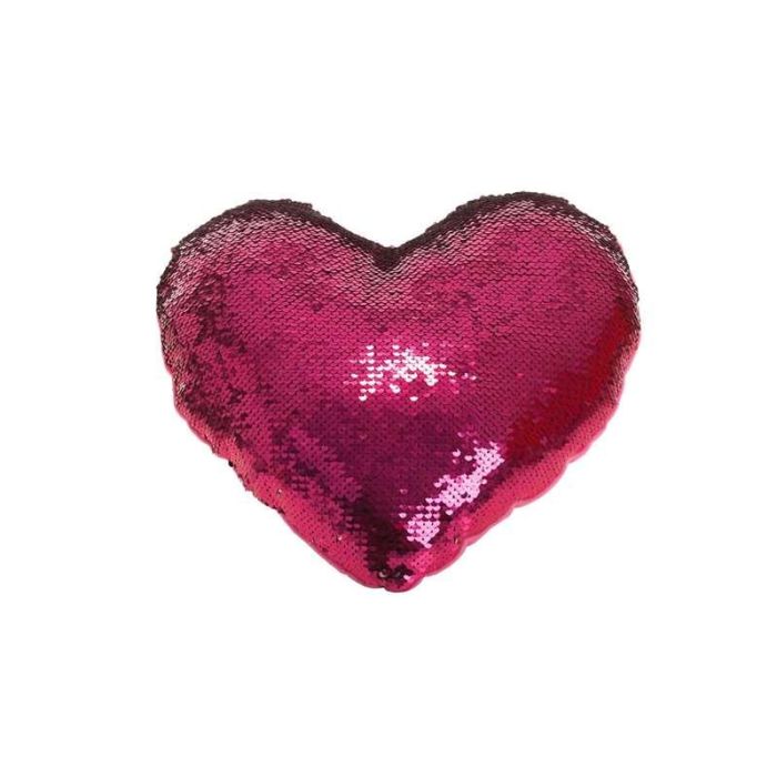 Cojin corazon lentejuelas 22 cm 2 Cojin corazon lentejuelas 22 cm 2