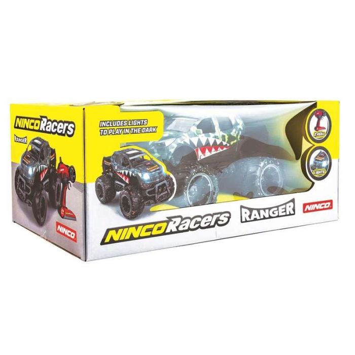 Coche radio control ranger monster truck 2 canales escala 1:14, carroceria abs 30x19x16 cm 10