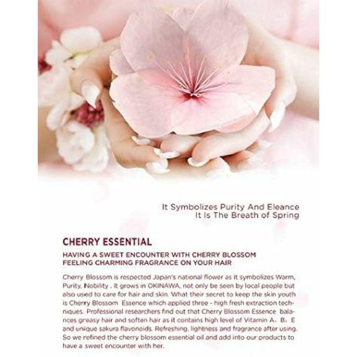 Beaver Cherry Blossom Acondicionador Seborregulador 350 ml para Cabello Fino y Lacio 1