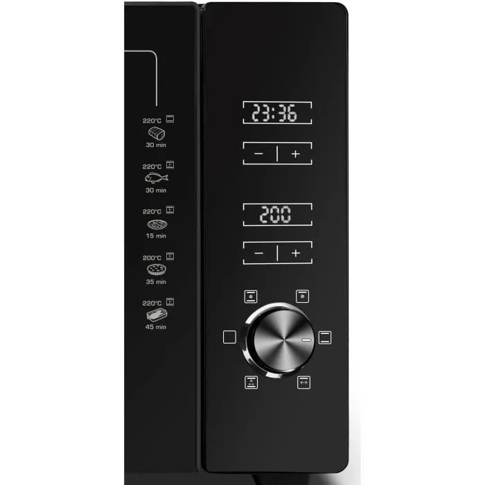 Brandt FC406MHB Mini Horno 40L Ajuste de Temperatura 40° a 220° Dimensiones Plato 29*38cm 1