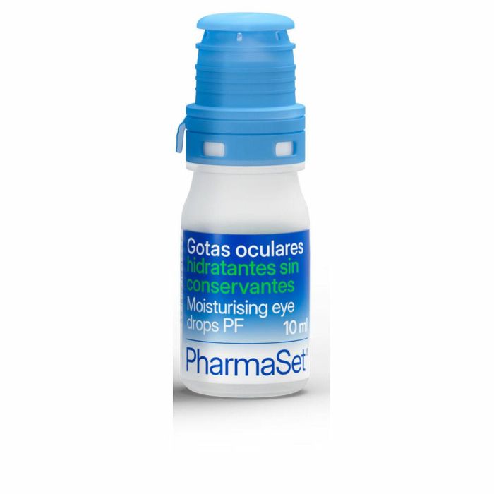 PHARMASET Gotas Oculares Hidratantes sin Conservantes con Hialuronato Sódico 0.2% 10 ml - Compatibles con Lentes de Contacto