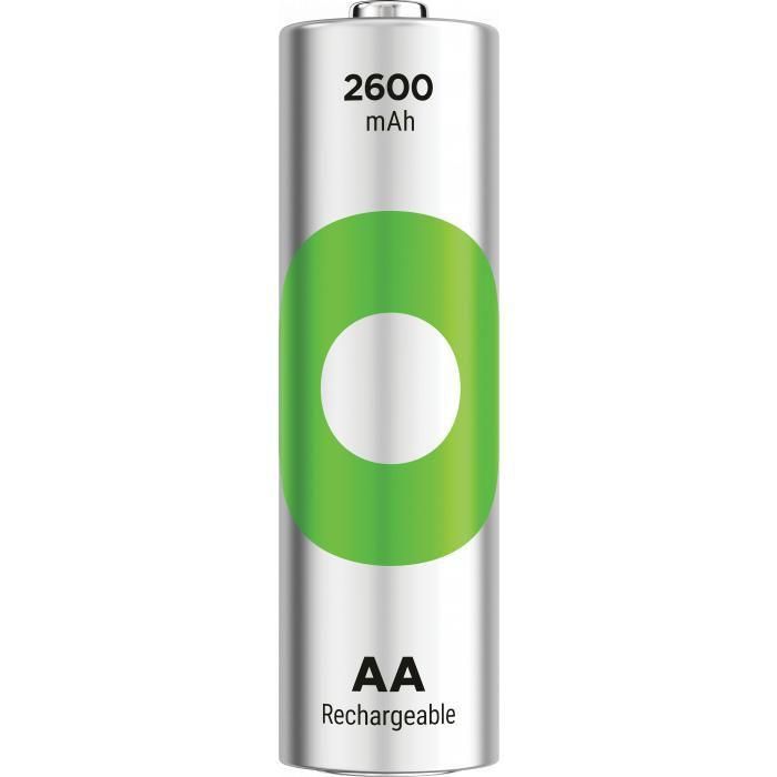 GP Recyko AA-battery 2600mAh NiMH 4-pack GP Recyko AA-battery 2600mAh NiMH 4-pack