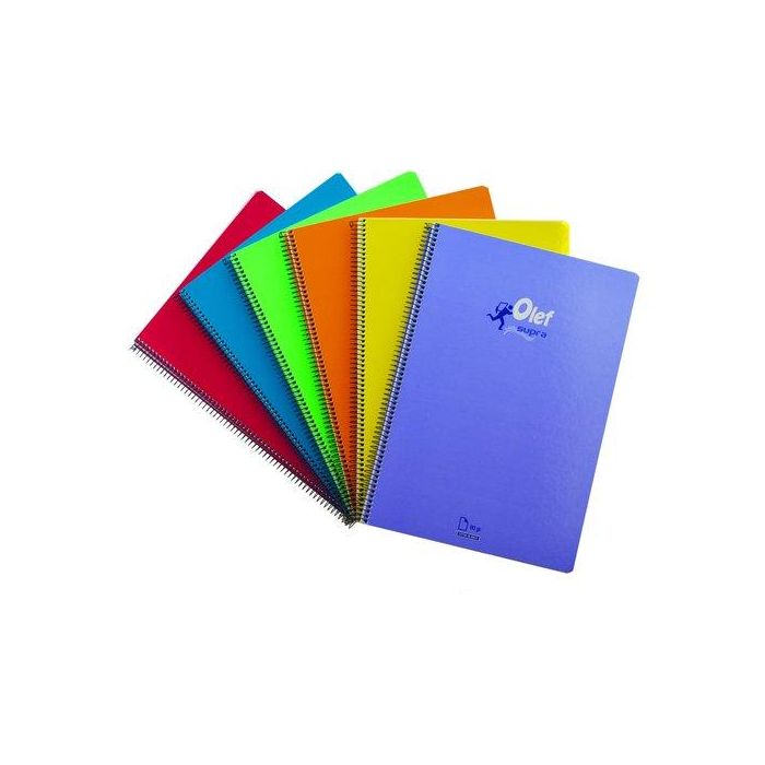 Bloc Olef Tapa Dura Fº 80H Horizontal 90G Pack De 5+1