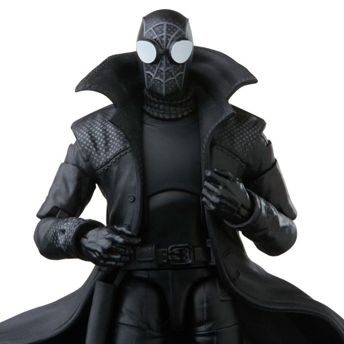 Set 2 figuras Spiderman Noir y Spider Ham Spiderman Into the Spider-Verse Marvel Legends 15cm 3