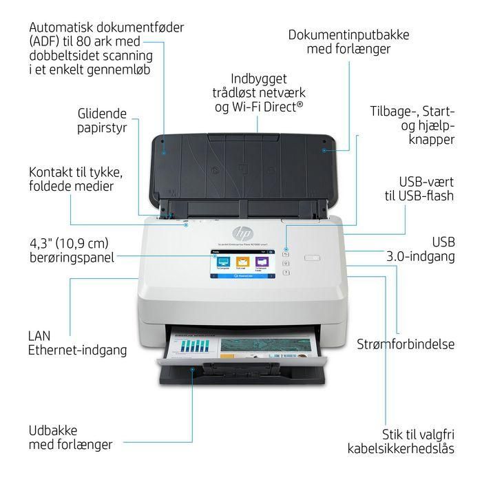 HP N7000 snw1 ScanJet Enterprise Flow Escáner de Alto Volumen, 75 ppm, 7500 páginas/día 7 HP N7000 snw1 ScanJet Enterprise Flow Escáner de Alto Volumen, 75 ppm, 7500 páginas/día 7