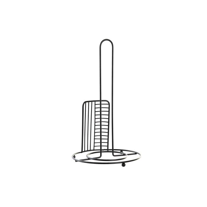 DKD Home Decor Portarrollos Loft Negro Metal 18.5 x 31.5 x 18.5 cm 2 DKD Home Decor Portarrollos Loft Negro Metal 18.5 x 31.5 x 18.5 cm 2