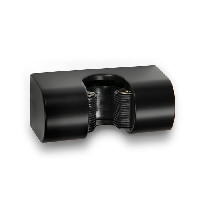 Colgador escobas carenado negro mate 2056-3 inofix Colgador escobas carenado negro mate 2056-3 inofix