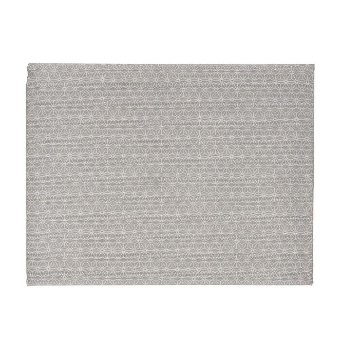 Kinvara Mantel Loneta Antimanchas Estrella Gris 140x180 cm (Set de 6) 1