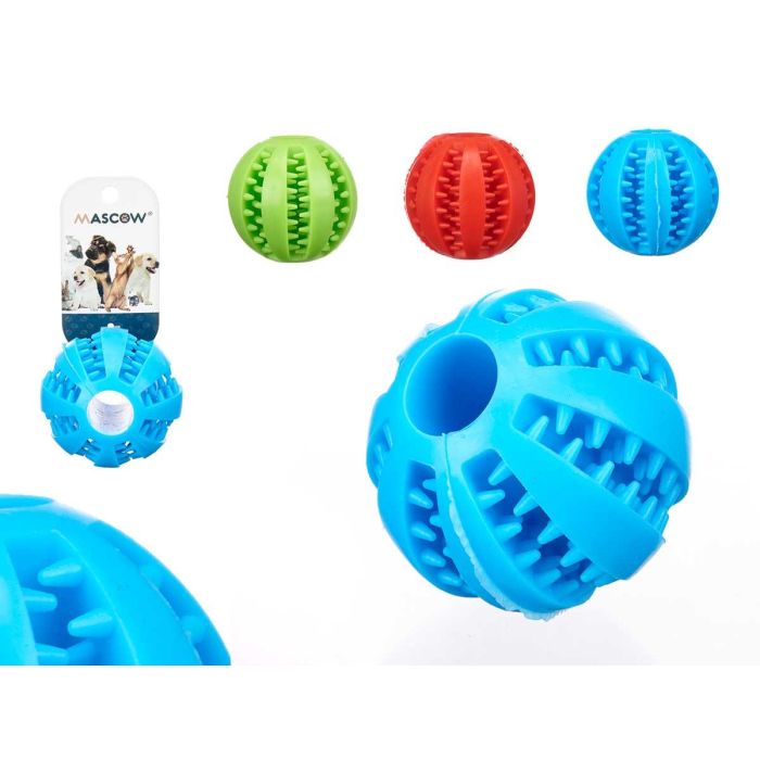 Bola Silicona Grd Dispensador Comida Srt 3 Colores Mascow 6CM (24 Unidades) Bola Silicona Grd Dispensador Comida Srt 3 Colores Mascow 6CM (24 Unidades)