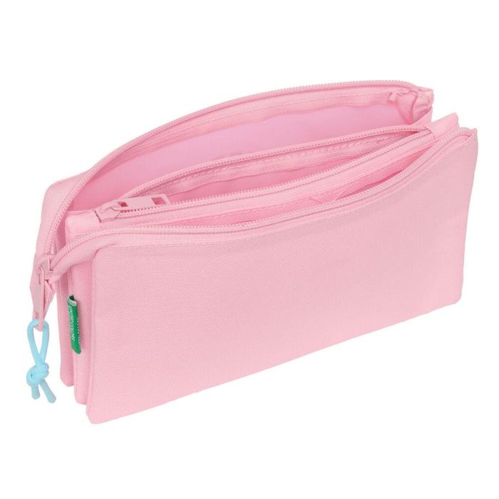 Portatodo Rosa Pastel Benetton triple 2