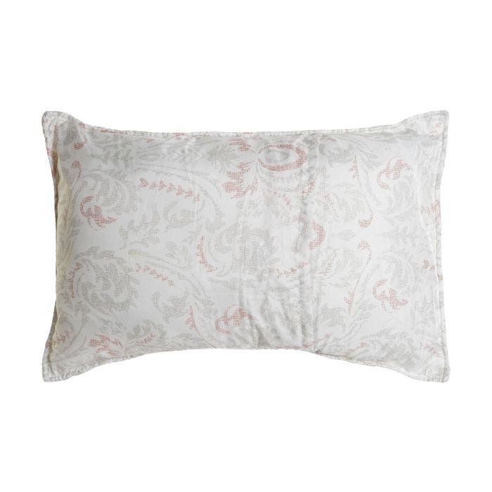 Cojin Romantico DKD Home Decor Blanco 10 x 40 x 60 cm 3