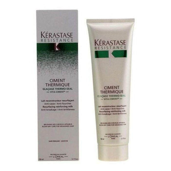 Kerastase Crema Termo Protectora Ciment Thermique 150 ml para Cabello Dañado y Frágil