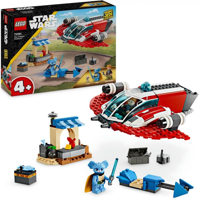 LEGO 75384 The Crimson Firehawk Star Wars Nave Espacial Set Iniciación +4 Años con Minifiguras Nash Durango, Nubs y RJ-83 13 LEGO 75384 The Crimson Firehawk Star Wars Nave Espacial Set Iniciación +4 Años con Minifiguras Nash Durango, Nubs y RJ-83 13