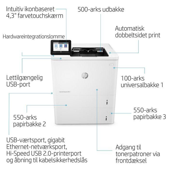 HP Impresora laser monocromo LaserJet Enterprise M612dn 11 HP Impresora laser monocromo LaserJet Enterprise M612dn 11