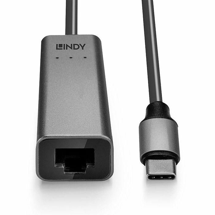 Lindy USB 3.2 Type C to 2.5G Ethernet Converter 3 Lindy USB 3.2 Type C to 2.5G Ethernet Converter 3