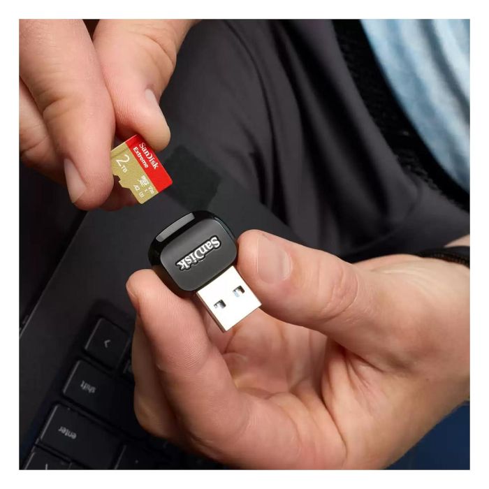 Sandisk Tarjeta MicroSDXC Extreme 2 TB UHS-I Clase 10 U3 V30 A2 Velocidad de Lectura 240 MB/s y Escritura 140 MB/s 3