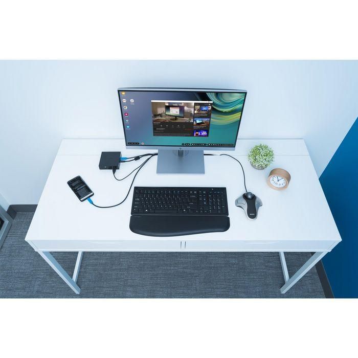 Kensington Trackball Orbit Cable USB Ratón Ambidiestro Gris-Negro Óptico Compacto 138 caracteres 5