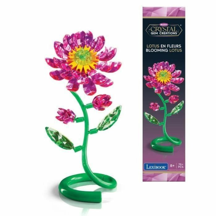 Lexibook LEX3380743114620 Flor de loto con gema de cristal 0 Lexibook LEX3380743114620 Flor de loto con gema de cristal 0