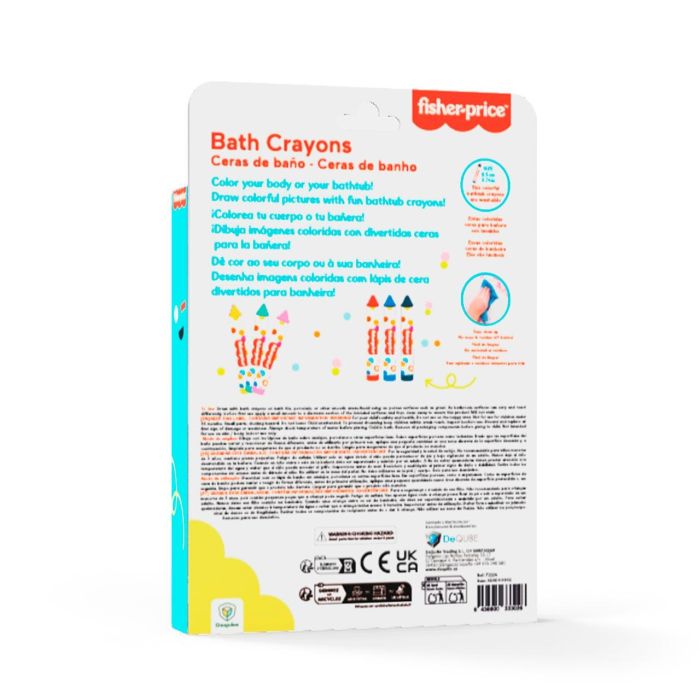 Pack 6 Ceras De Baño 920D00302 Fisher Price 1