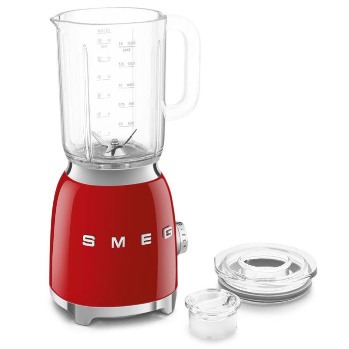 Smeg Glass Blender Red BLF03RDEU 2