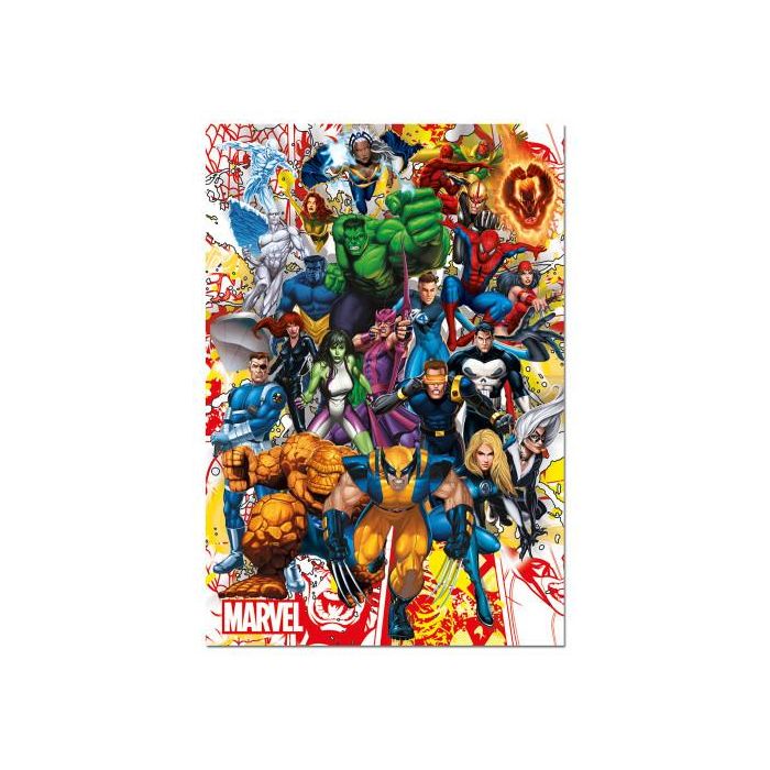 Educa Borrás Puzzle 500 Piezas Héroes Marvel 15560