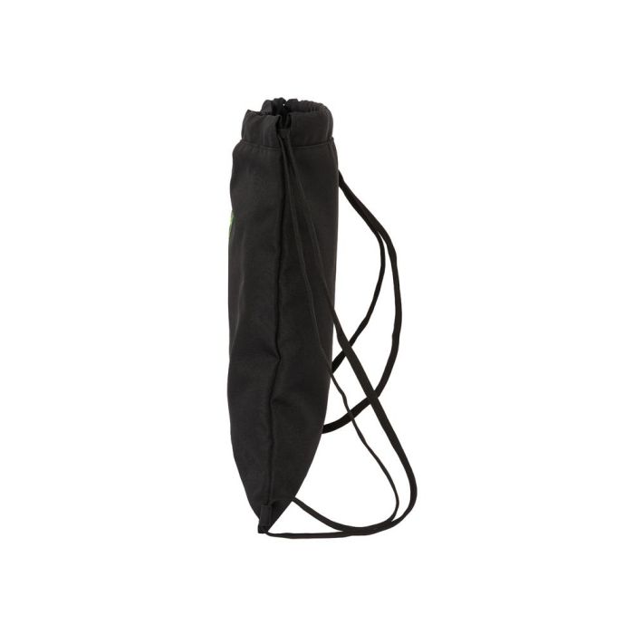 Bolsa Mochila con Cuerdas Kappa Black Negro 35 x 40 x 1 cm 2