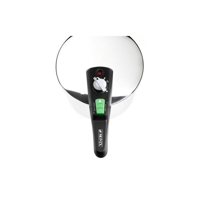Monix Olla a Presión Quick M560001 Ø22cm 4L Acero Inoxidable Cocina Sana Rápida 1