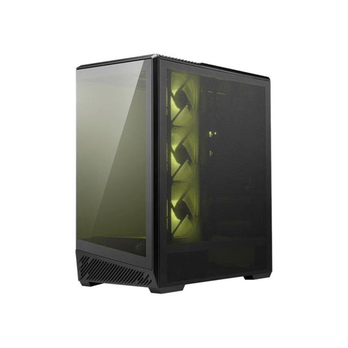 MSI CAJA MAG PANO 130R PZ 306-7G32R21-HH9 ATX Micro ATX Mini ITX Mid Tower Negra con Panel Panorámico y Ventiladores ARGB 2