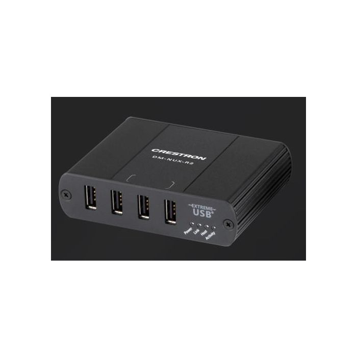 Crestron DM NUX USB sobre red con enrutamiento, extensión de señal USB 1.0/1.1/2.0, hasta 100m, DM-NUX-R2, 6511320 Crestron DM NUX USB sobre red con enrutamiento, extensión de señal USB 1.0/1.1/2.0, hasta 100m, DM-NUX-R2, 6511320