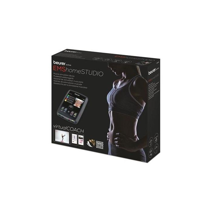 Beurer EM-95 Electroestimulador Digital EMS con Bluetooth para Abdomen, Brazos y Piernas, 20 Programas, 4 Canales 10 Beurer EM-95 Electroestimulador Digital EMS con Bluetooth para Abdomen, Brazos y Piernas, 20 Programas, 4 Canales 10