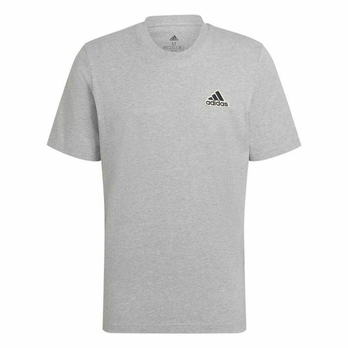Camiseta de Manga Corta Hombre Adidas Essentials Feelcomfy Gris M 0 Camiseta de Manga Corta Hombre Adidas Essentials Feelcomfy Gris M 0