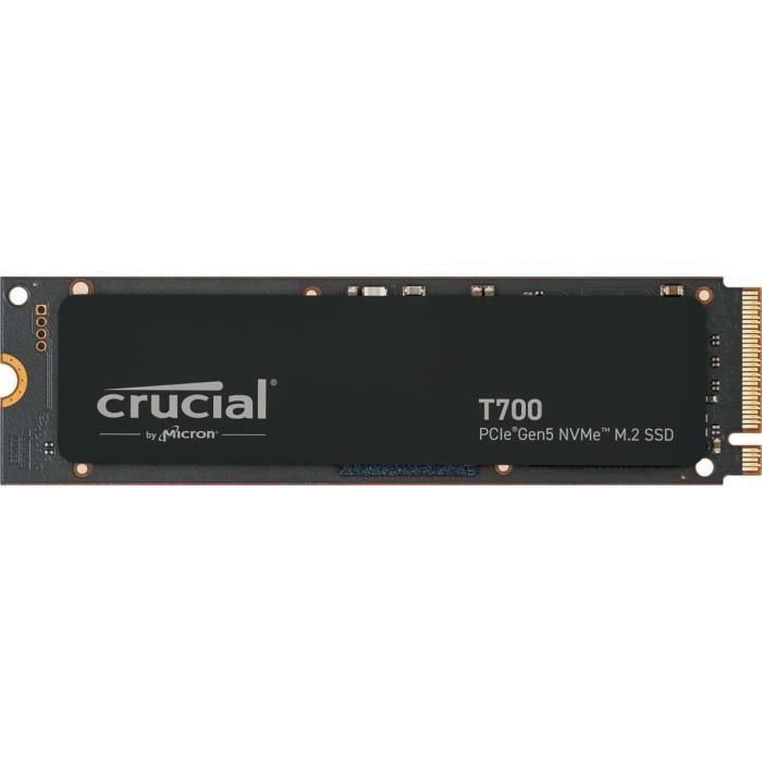 Crucial CT2000T700SSD3 T700 SSD Interno 2 TB PCIe 5.0 NVMe Crucial CT2000T700SSD3 T700 SSD Interno 2 TB PCIe 5.0 NVMe