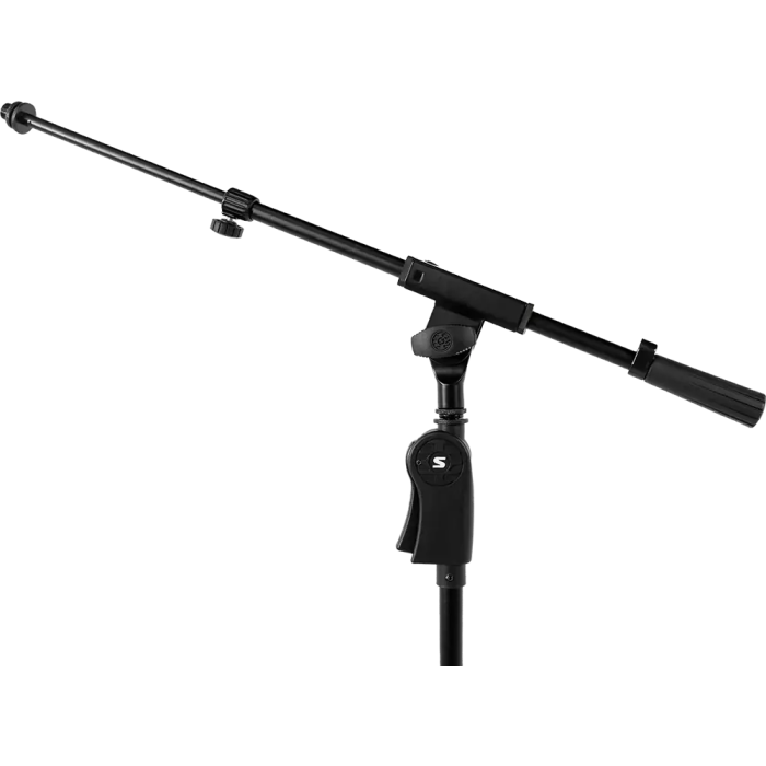 SBG Soporte de Micrófono de Suelo con Base Trípode, Altura Regulable 1143-1765mm y Mango Ergonómico 3