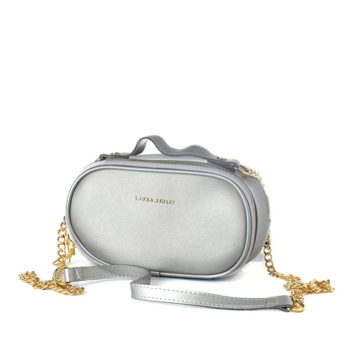 Bolso Mujer Laura Ashley GRS-BPG Gris 23 x 12 x 9 cm