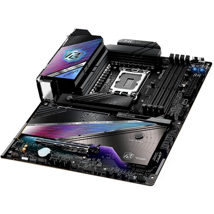 ASRock 90-MXBPS0-A0UAYZ Z890 NOVA WiFi Placa Base Intel Z890 Socket 1851 4DDR5 256GB WiFi 7 BT 5.4 LAN ATX 5