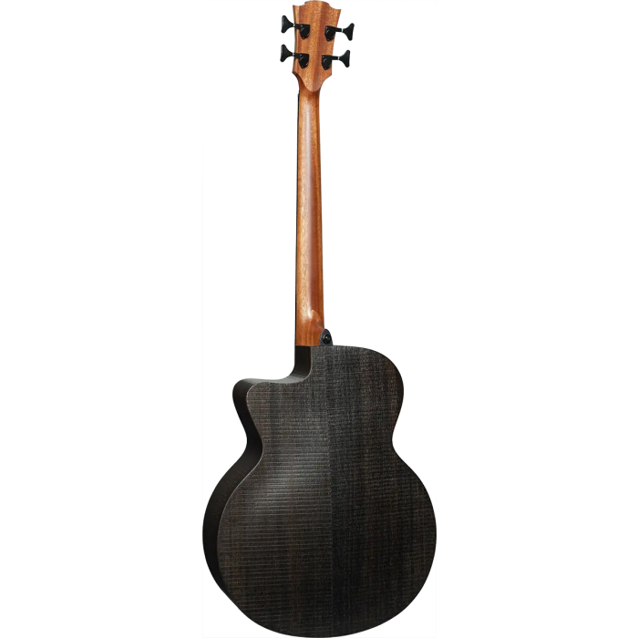 LAG Bajo Acústico Jumbo A/E Natural Satinado - Cuerpo de Brankowood y Eucalipto Ahumado, Electrónica Stage-LAG 4