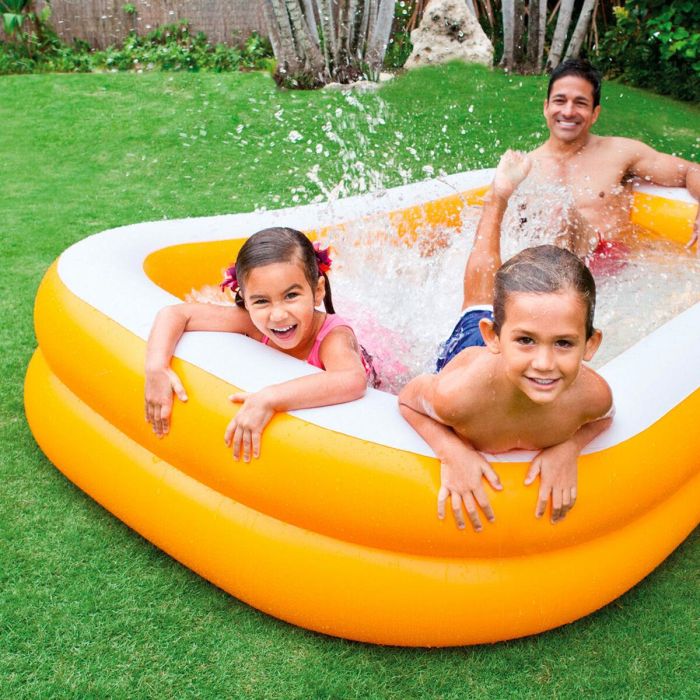 Piscina Hinchable Intex Mandarin Naranja 600 L 229 x 48 x 152 cm (3 Unidades) 2 Piscina Hinchable Intex Mandarin Naranja 600 L 229 x 48 x 152 cm (3 Unidades) 2