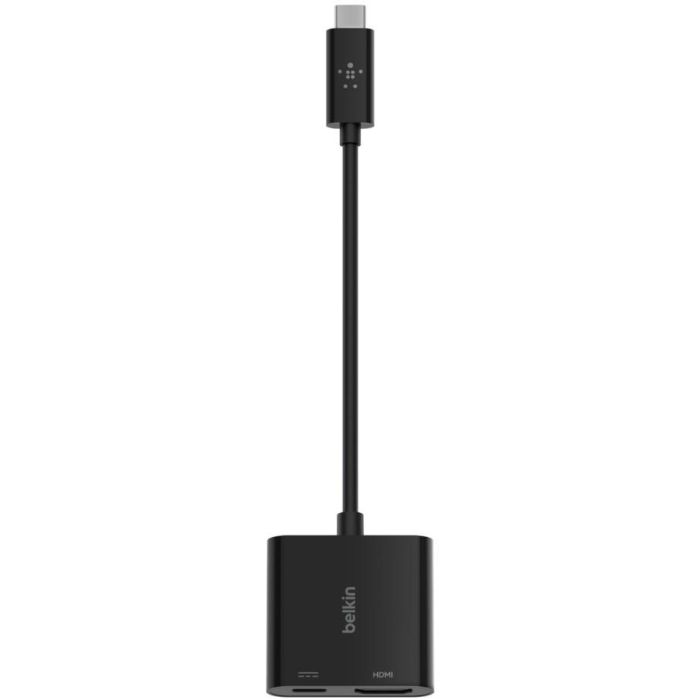 Belkin Adaptador USB-C a HDMI + Carga 60W - 4K/60Hz - Negro 1